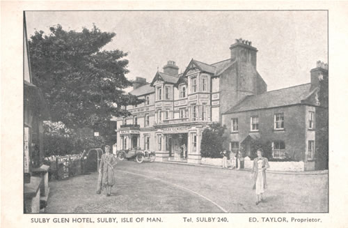 Sulby Glen Hotel in the 1920s